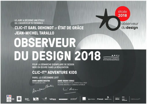 Observeuri Du Design Certificate