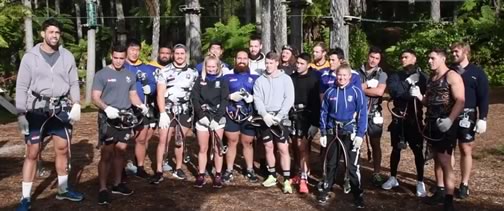 Bay of Plenty Rugby at Adrenalin Forest Tauranga