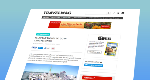 Unique Things to do in Christchurch - TravelMag